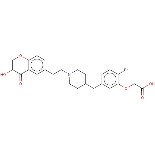 Chemical structure of BindingDB Monomer ID 126704
