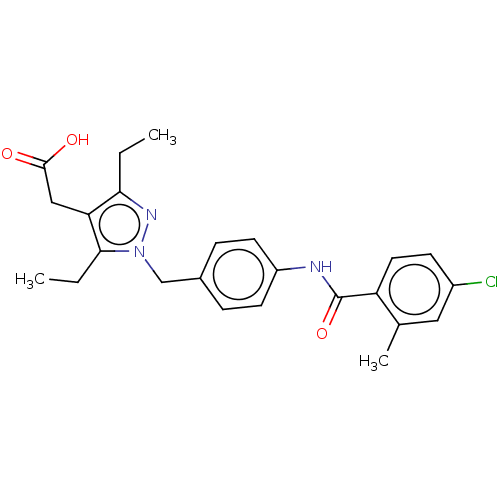 Chemical structure of BindingDB Monomer ID 127126