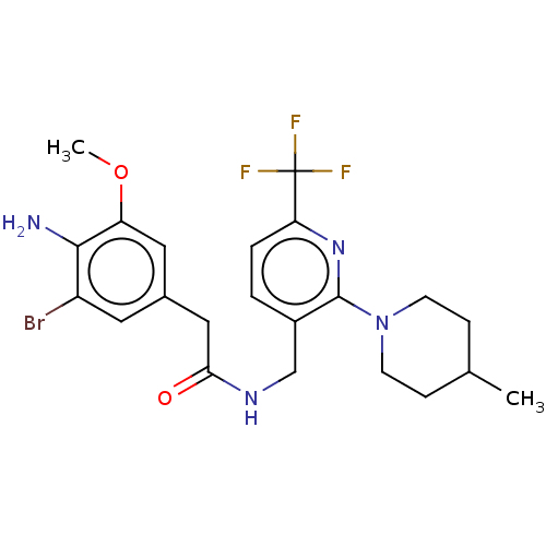 Chemical structure of BindingDB Monomer ID 127303