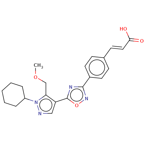 Chemical structure of BindingDB Monomer ID 129585