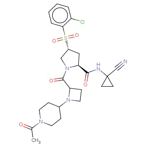 Chemical structure of BindingDB Monomer ID 129673