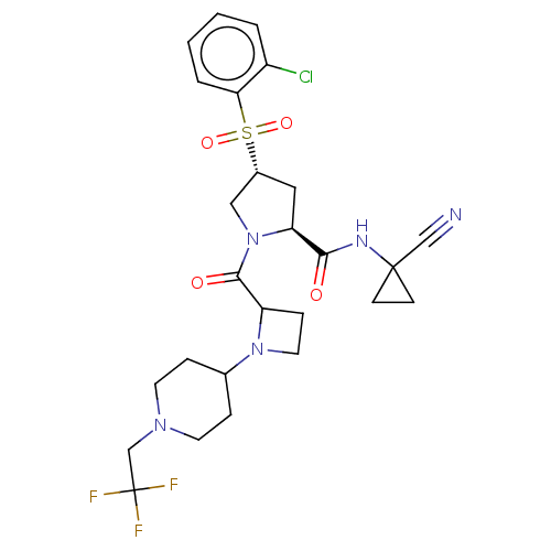 Chemical structure of BindingDB Monomer ID 129674