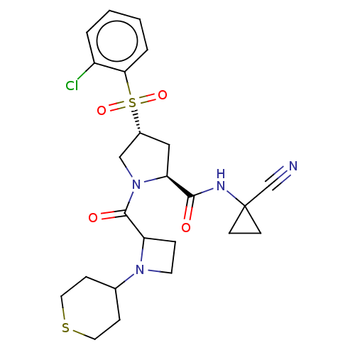 Chemical structure of BindingDB Monomer ID 129677