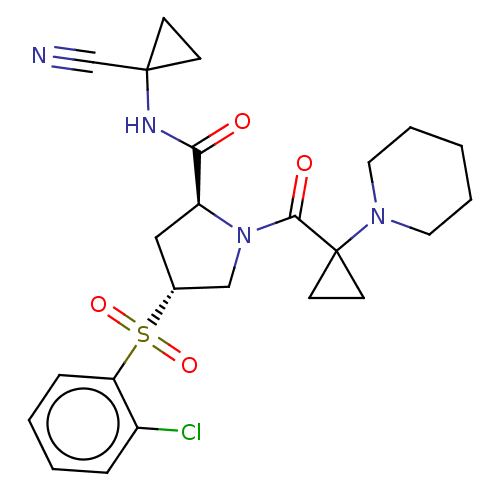 Chemical structure of BindingDB Monomer ID 129692