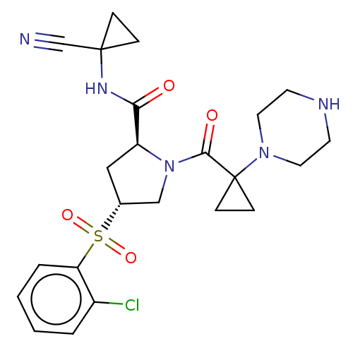 Chemical structure of BindingDB Monomer ID 129697