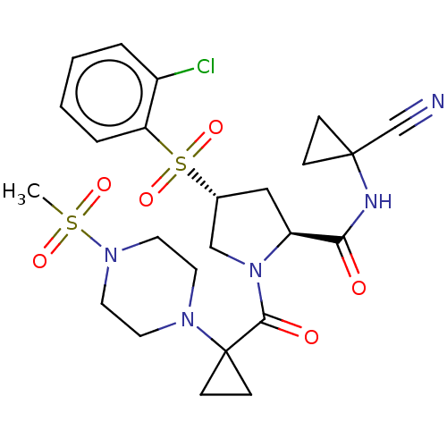 Chemical structure of BindingDB Monomer ID 129699
