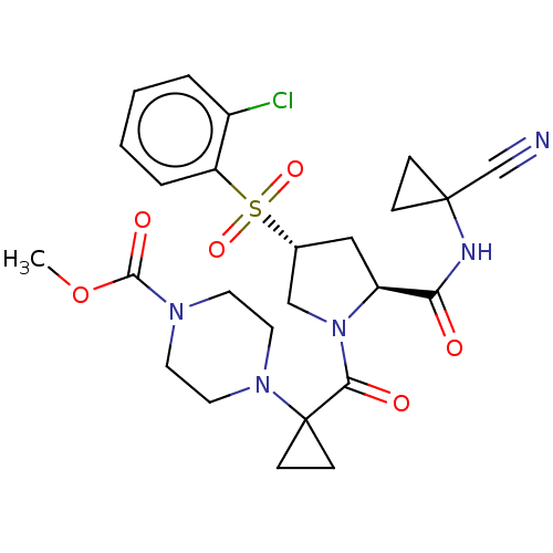 Chemical structure of BindingDB Monomer ID 129700