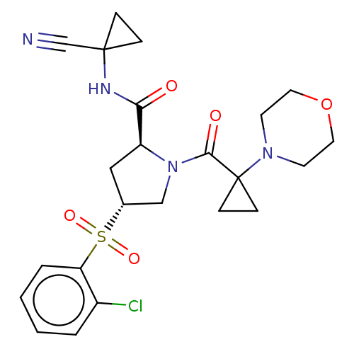 Chemical structure of BindingDB Monomer ID 129706