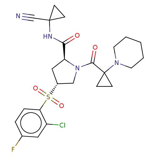 Chemical structure of BindingDB Monomer ID 129709