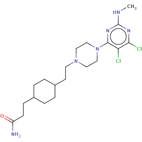 Chemical structure of BindingDB Monomer ID 129721