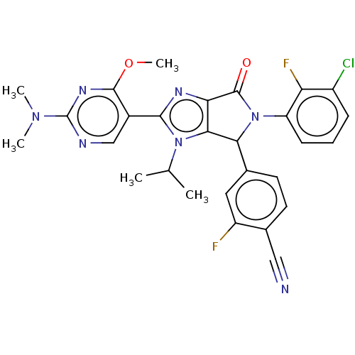 Chemical structure of BindingDB Monomer ID 129966