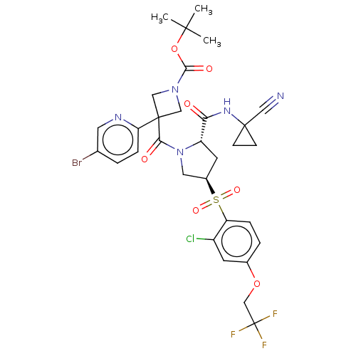Chemical structure of BindingDB Monomer ID 130405