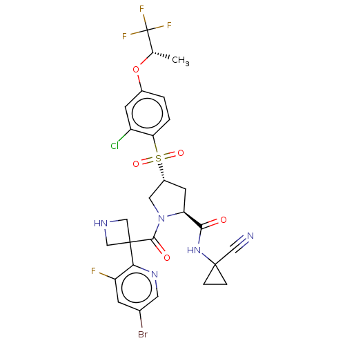 Chemical structure of BindingDB Monomer ID 130432