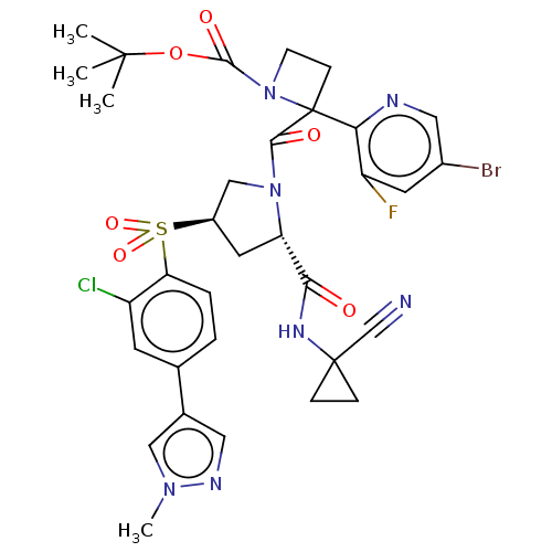 Chemical structure of BindingDB Monomer ID 130444