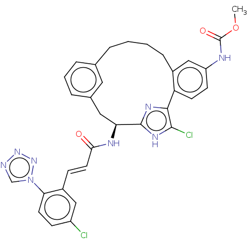 Chemical structure of BindingDB Monomer ID 131020