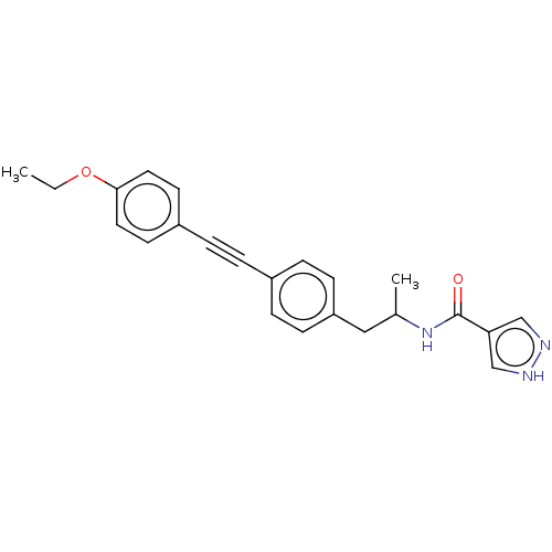 Chemical structure of BindingDB Monomer ID 131261
