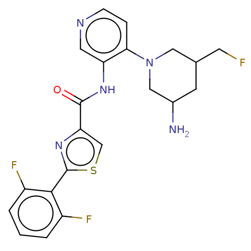 Chemical structure of BindingDB Monomer ID 131742