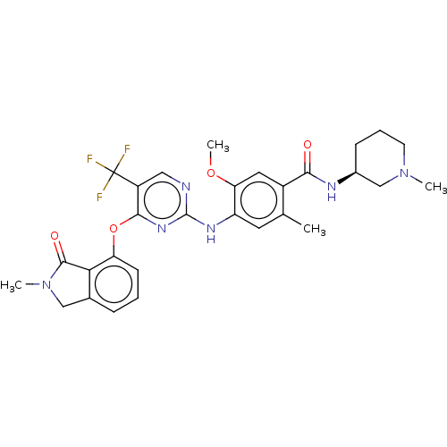 Chemical structure of BindingDB Monomer ID 134136