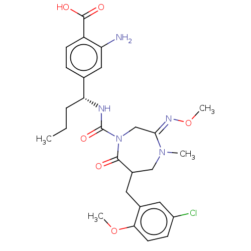 Chemical structure of BindingDB Monomer ID 134264