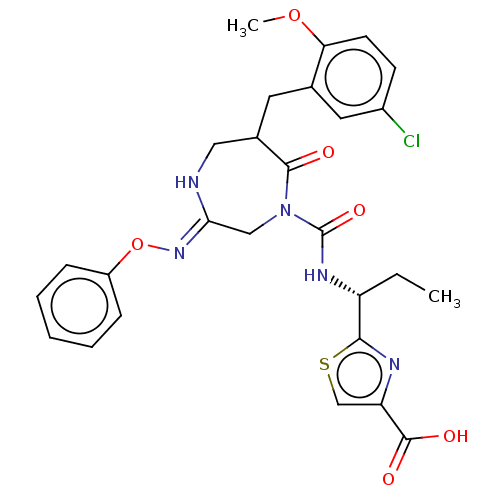 Chemical structure of BindingDB Monomer ID 134274