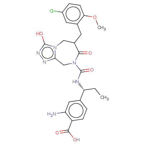 Chemical structure of BindingDB Monomer ID 134277