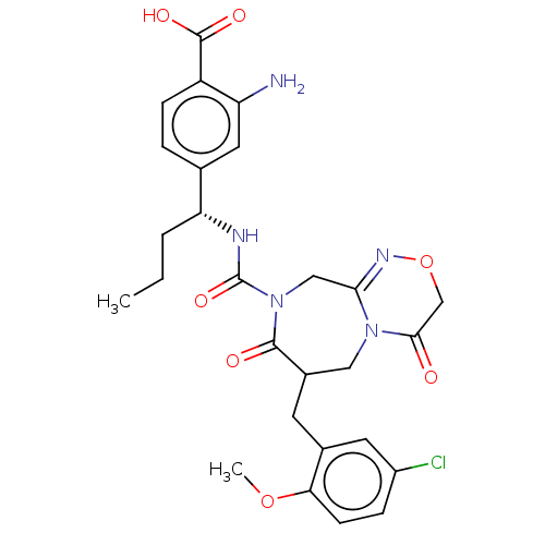 Chemical structure of BindingDB Monomer ID 134278