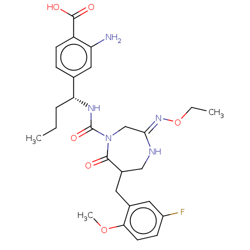Chemical structure of BindingDB Monomer ID 134280
