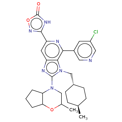 Chemical structure of BindingDB Monomer ID 135274
