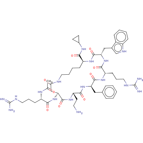 Chemical structure of BindingDB Monomer ID 135737