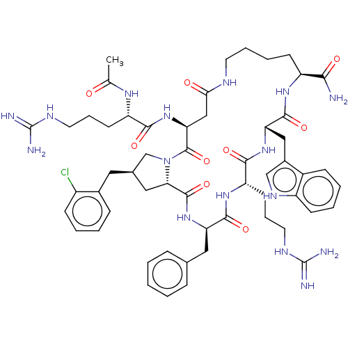 Chemical structure of BindingDB Monomer ID 135738
