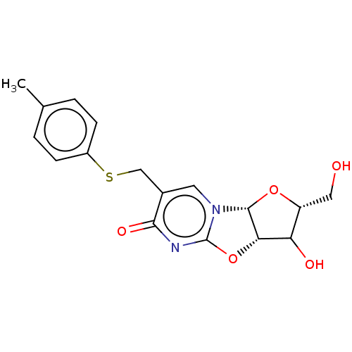 Chemical structure of BindingDB Monomer ID 135810