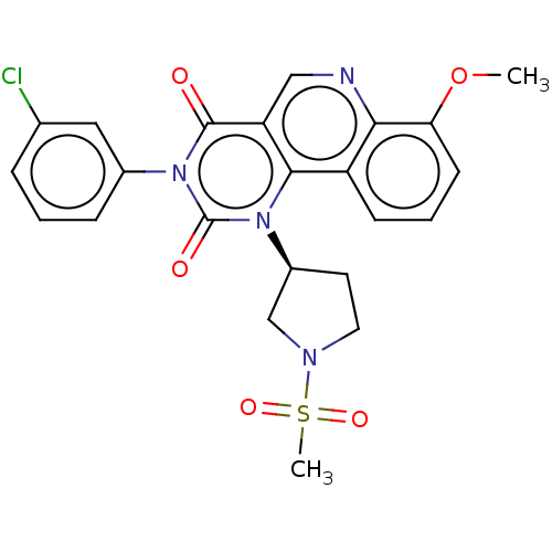 Chemical structure of BindingDB Monomer ID 135821