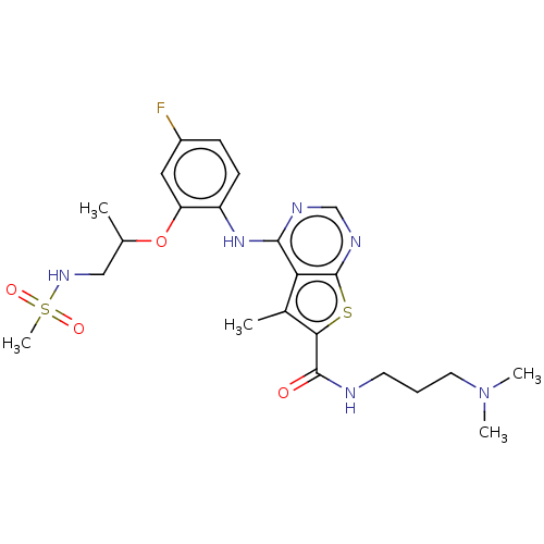 Chemical structure of BindingDB Monomer ID 136156