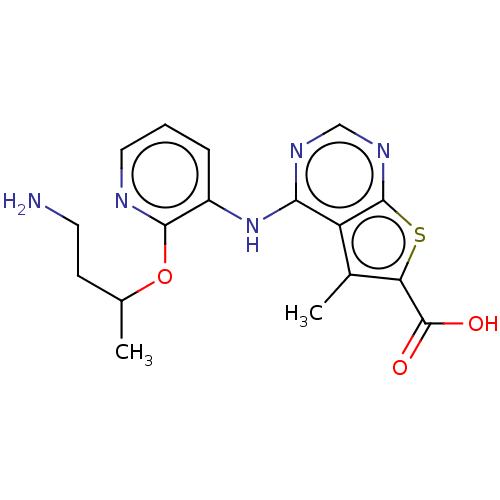 Chemical structure of BindingDB Monomer ID 136175