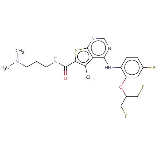 Chemical structure of BindingDB Monomer ID 136197
