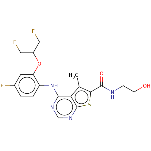 Chemical structure of BindingDB Monomer ID 136199