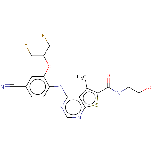 Chemical structure of BindingDB Monomer ID 136260