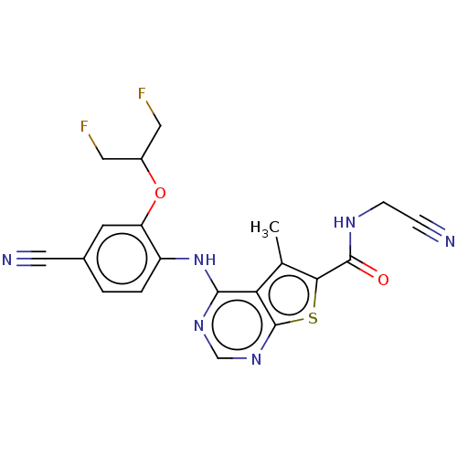 Chemical structure of BindingDB Monomer ID 136262