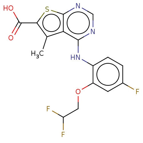 Chemical structure of BindingDB Monomer ID 136274
