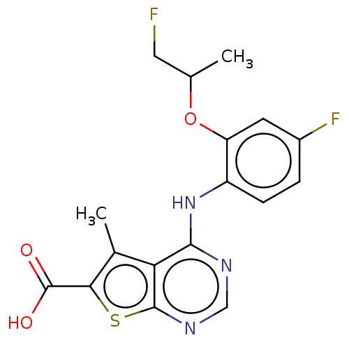Chemical structure of BindingDB Monomer ID 136277