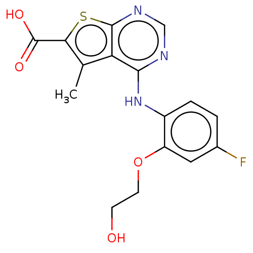 Chemical structure of BindingDB Monomer ID 136278