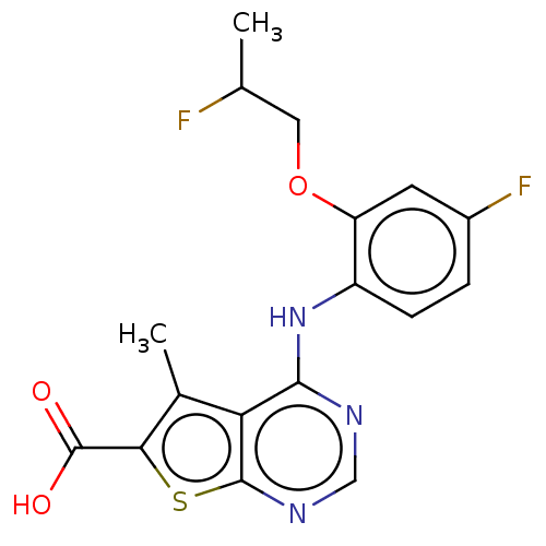 Chemical structure of BindingDB Monomer ID 136281