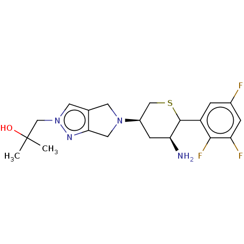 Chemical structure of BindingDB Monomer ID 136290