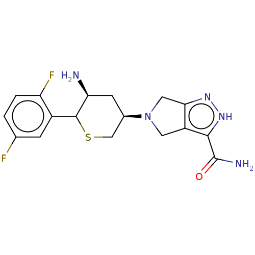 Chemical structure of BindingDB Monomer ID 136294