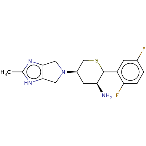 Chemical structure of BindingDB Monomer ID 136300