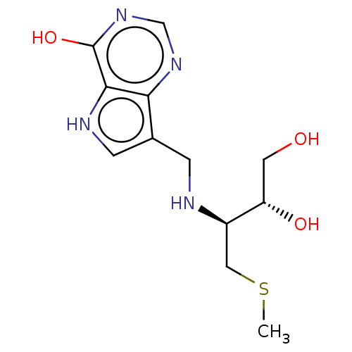 Chemical structure of BindingDB Monomer ID 136307