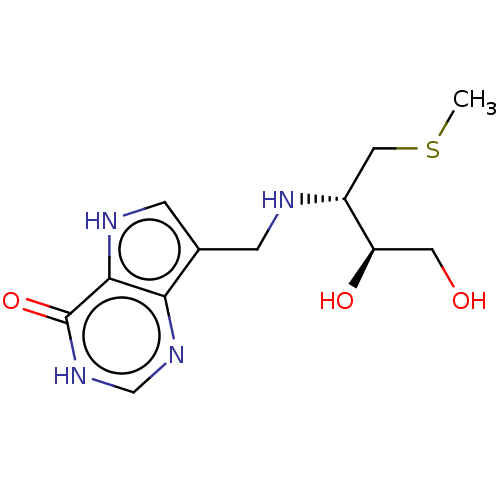 Chemical structure of BindingDB Monomer ID 136308