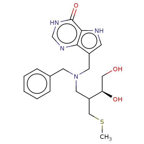 Chemical structure of BindingDB Monomer ID 136312