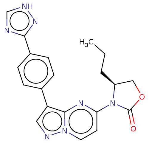 Chemical structure of BindingDB Monomer ID 136445