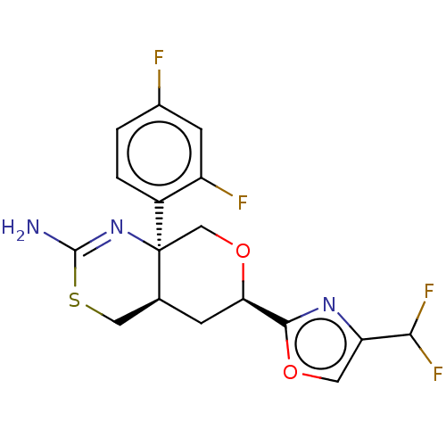 Chemical structure of BindingDB Monomer ID 136575